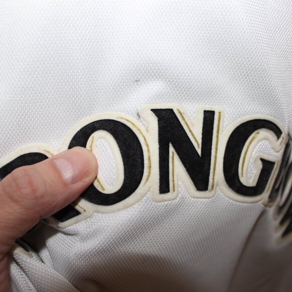 Nike LEEDS UNITED 2000-02 home football shirt long sleeve jersey XL Strongbow - Picture 11 of 16